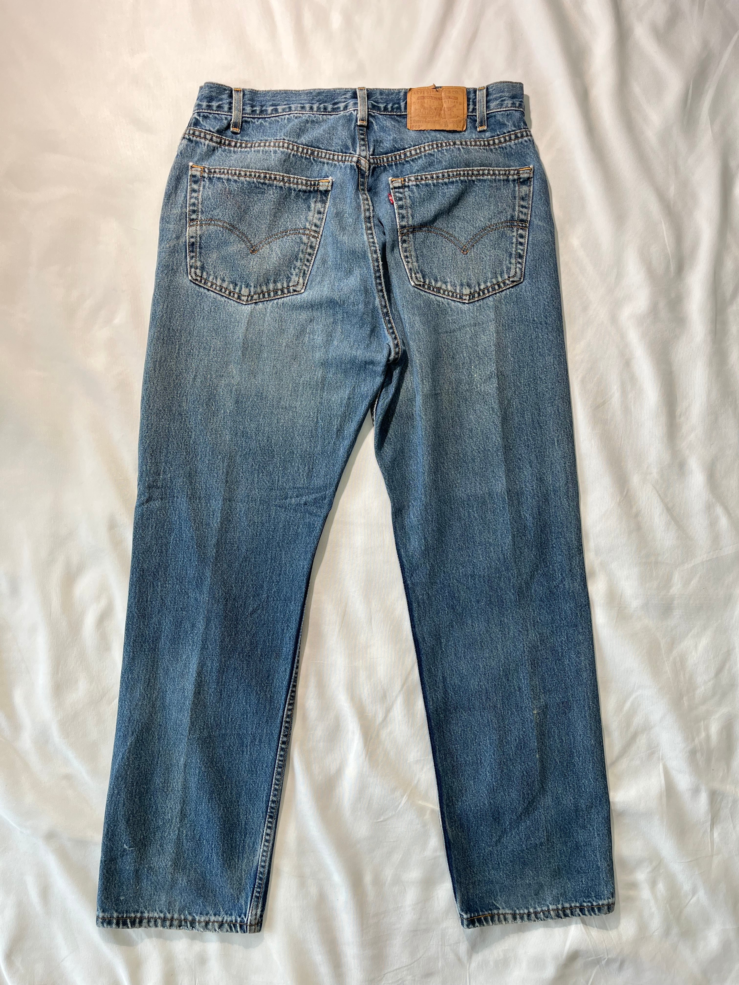 ◇91年USA製リーバイス505 W38 L32 オリジナルレングス 90's USA 製 Levi's 505 blue W38 L32 | Sirius.
