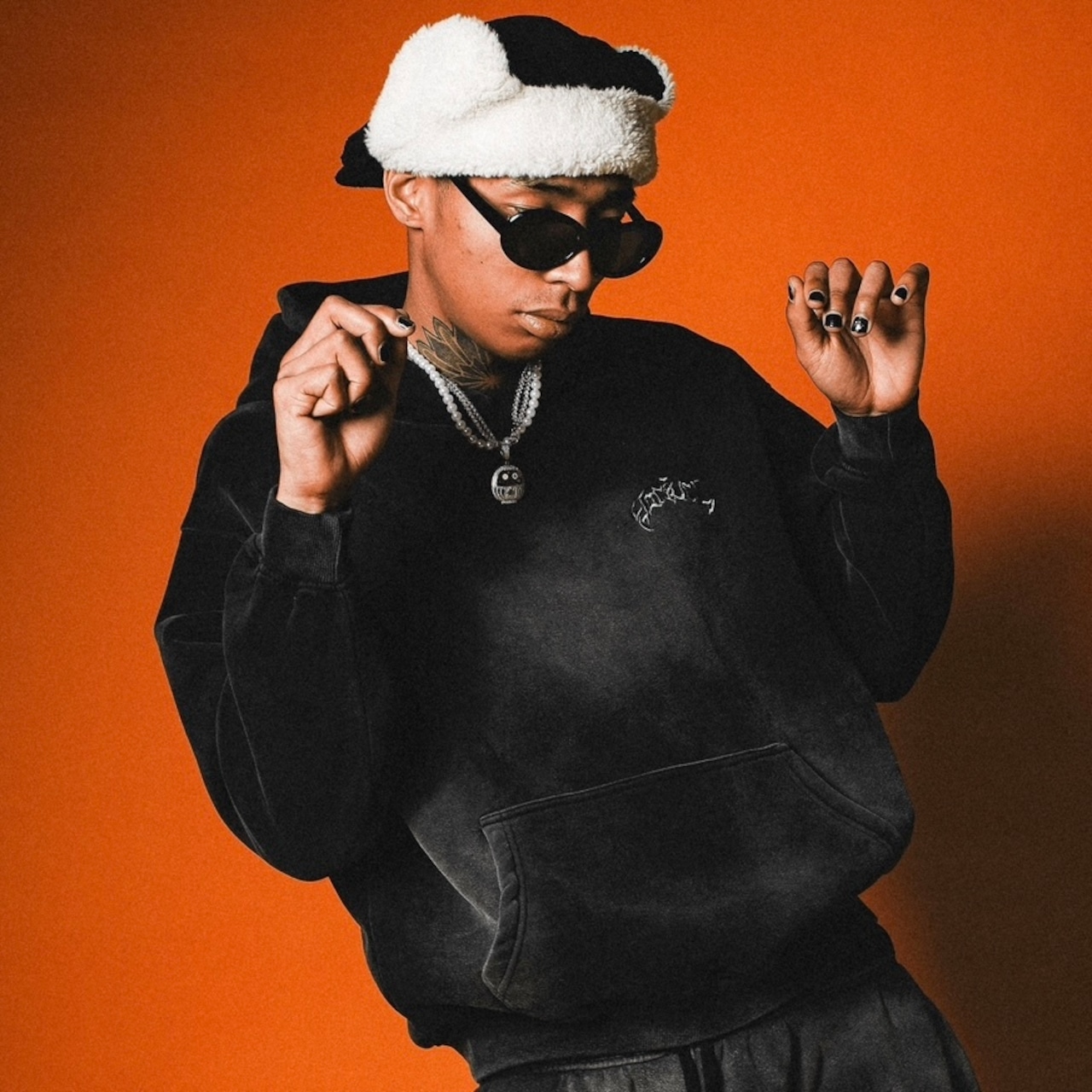 OG SMALL LOGO PIGMENT HOODIE