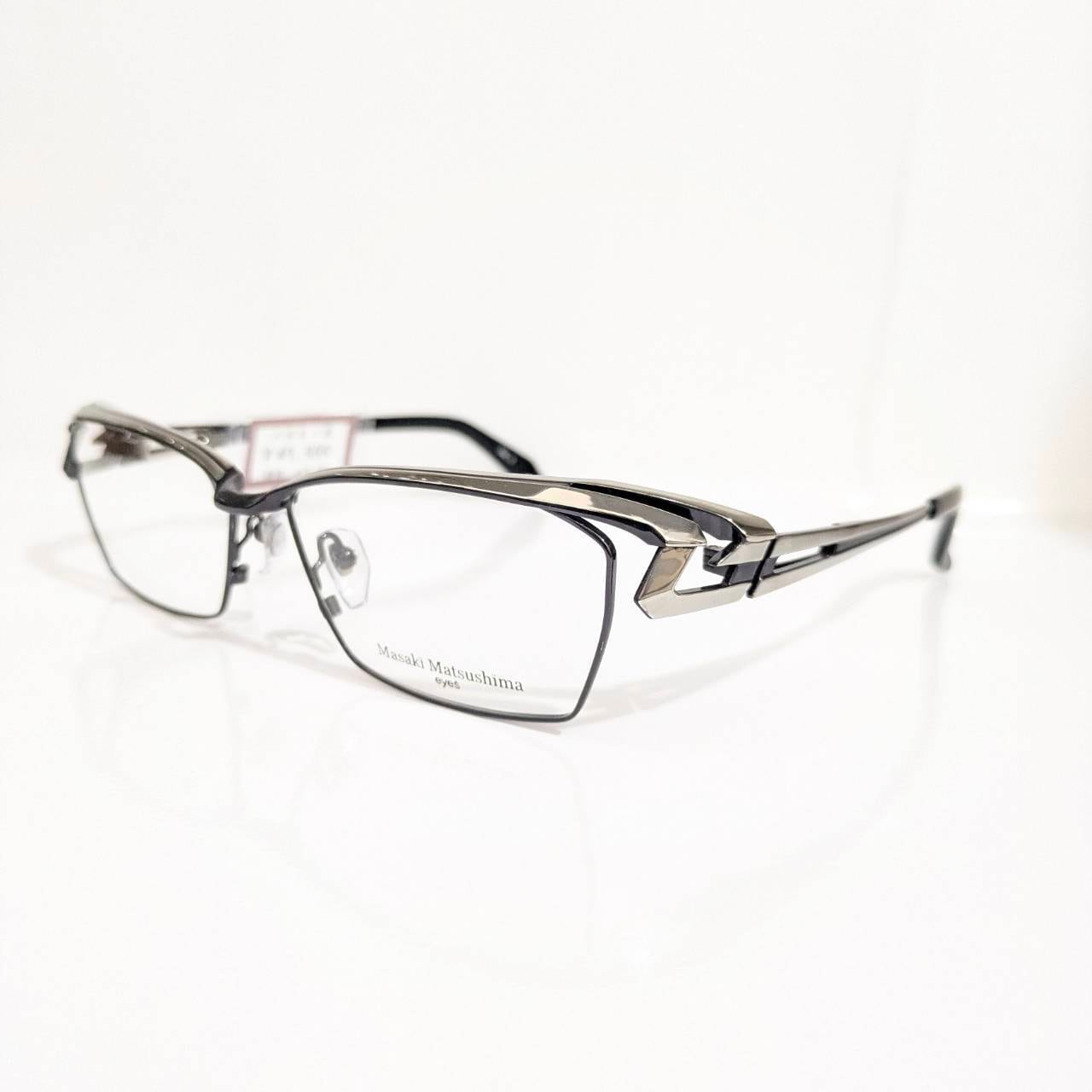 【Masaki Matsushima】スクエアメタルフレーム ガンメタ