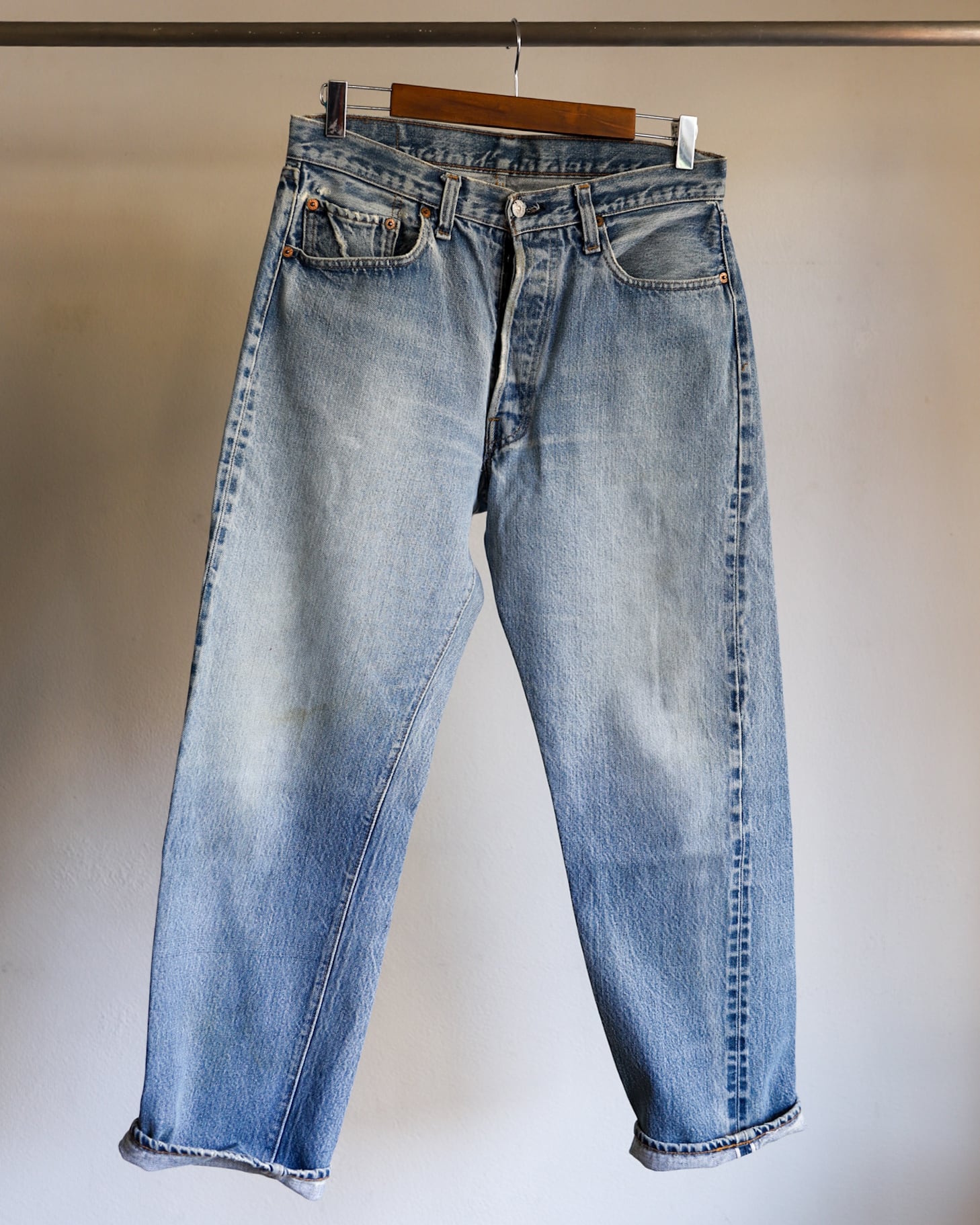 ふ*ら様 70sヴィンテージ Levi's70505-0317 リーバイスデニム LEVI'S 701 JEANS（DEADSTOCK/W30L34） - 古着屋 ｜ mushroom