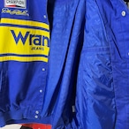CHASE NASCAR レーシングジャケットWrangler ラングラー 青黄 フルデコ XL