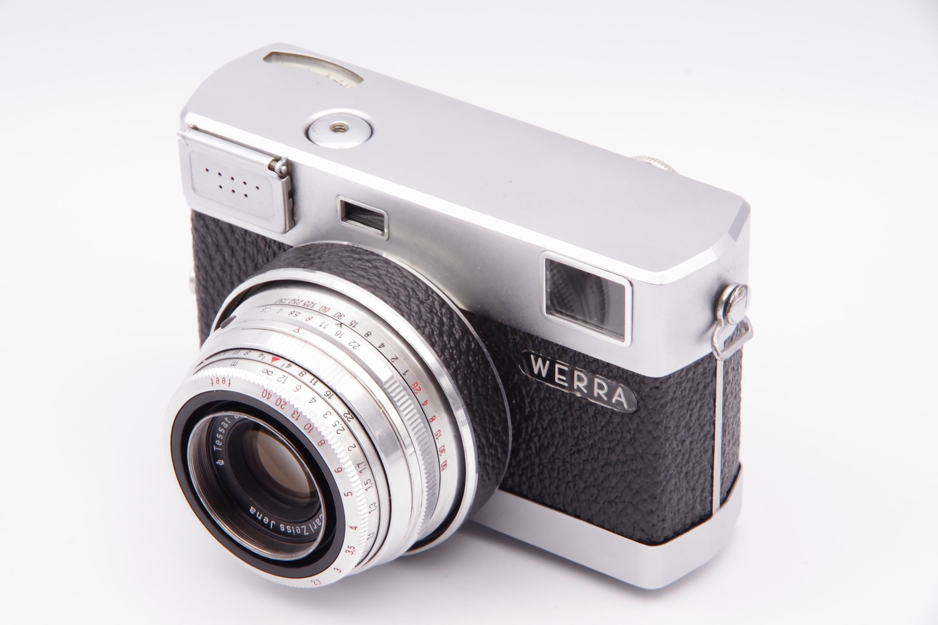 委] WERRA IV BLACK / Tessar 50mm F2.8 Carl Zeiss Jena カール