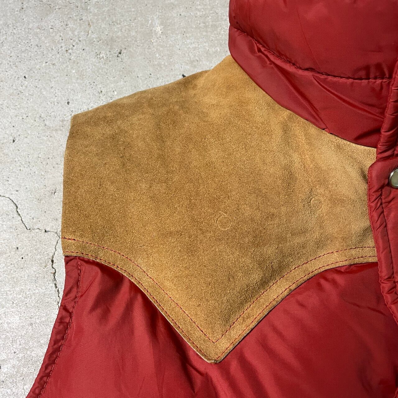 80年代 WOOLRICH ウールリッチ ダウンベスト アウトドアベスト メンズM