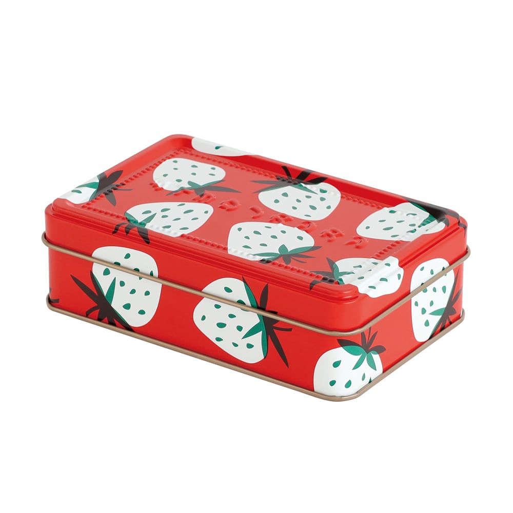 太陽ノ塔洋菓子店】缶入りメモパッド アカイチゴ / アオイチゴ 全2種