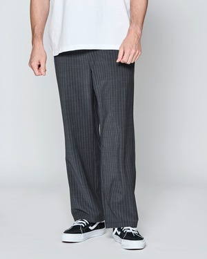 【予約販売2月下旬～3月中旬入荷】ストライプ トロピカルウール パンツ