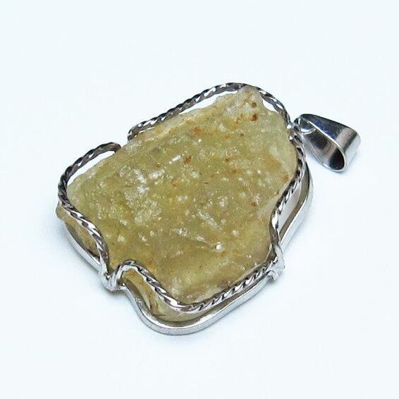 リビアングラス ペンダント 一点物 おまかせ便 112-13882