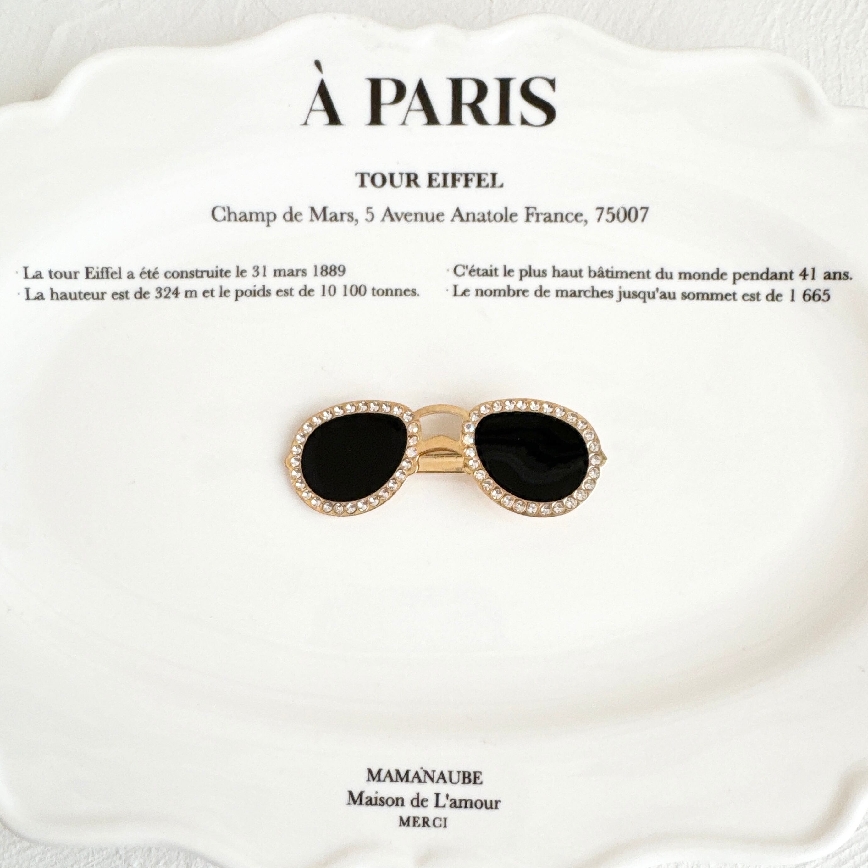 キラキラサングラスパッチン