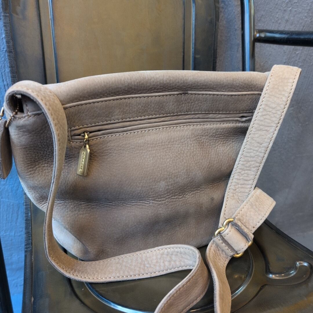 [USED]OLD COACH Nubuck Shoulder Bag No.G5M4935 THE END
