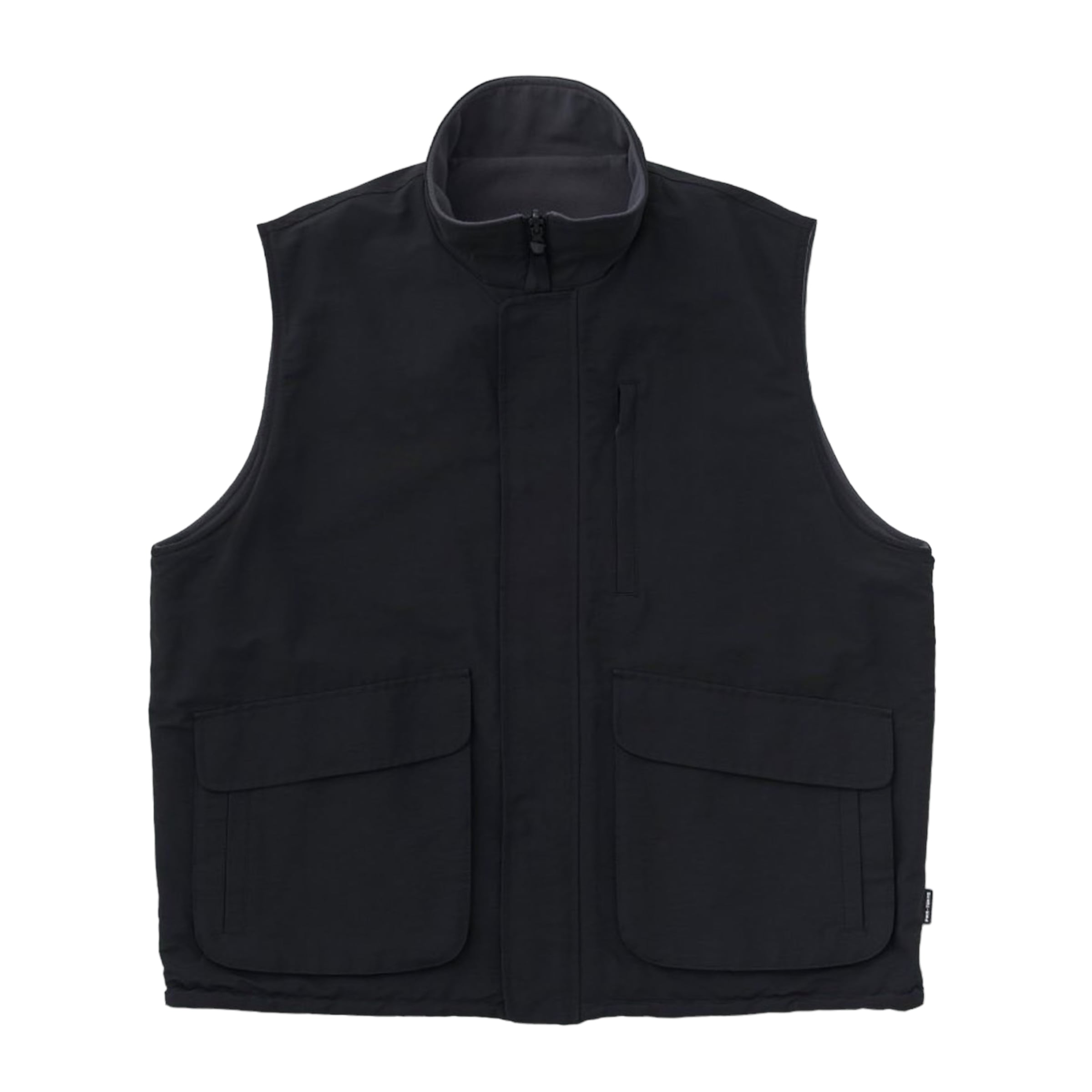 PWA / WIND-STOP RV VEST BLACK×GREY | Pay ID - トップス PWA / WIND-STOP RV VEST BLACK×GREY | Pay ID - トップス