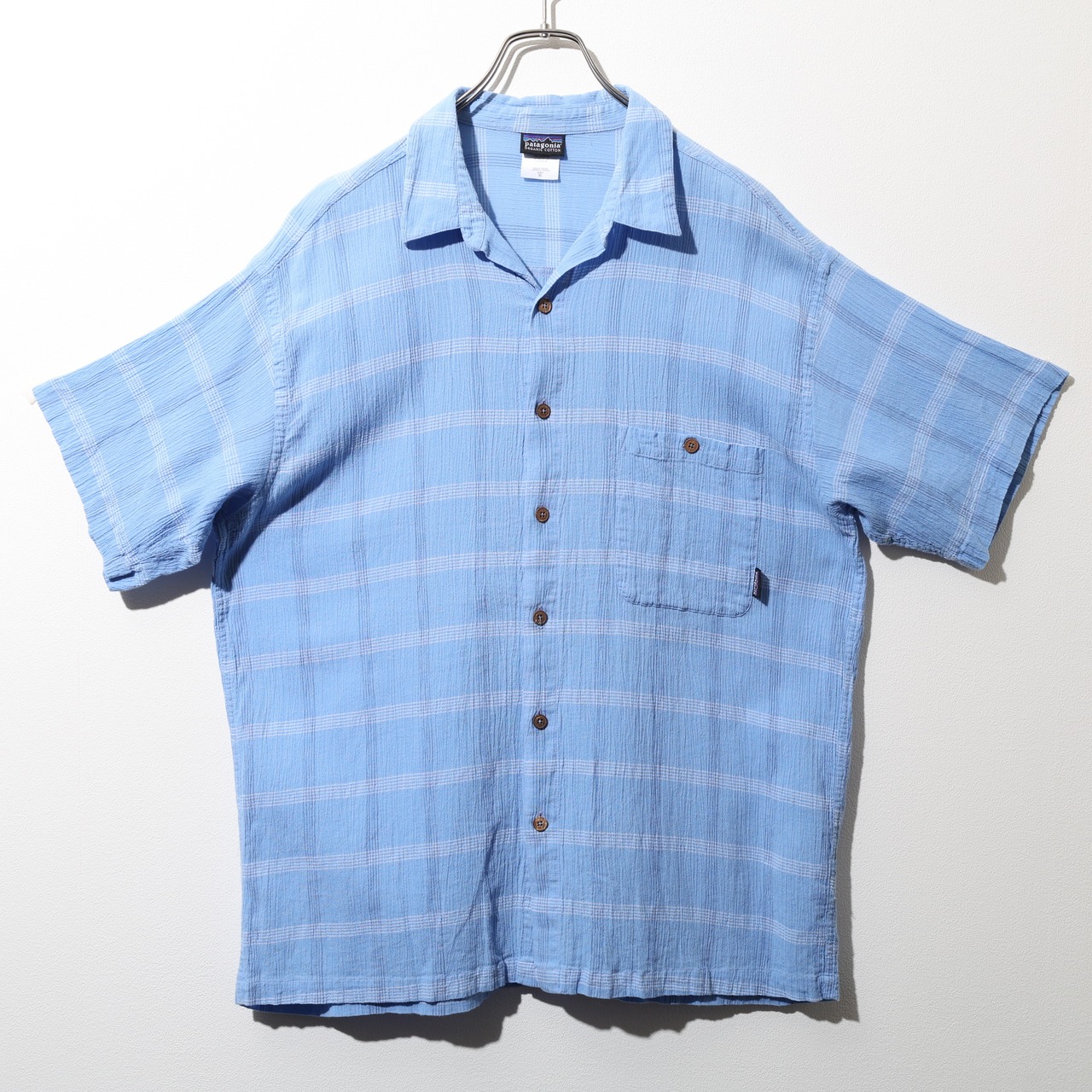 極美品 XL ポルトガル製 A/C Yarn Dye Shirt Patagonia ACシャツ ヤーンダイ パタゴニア