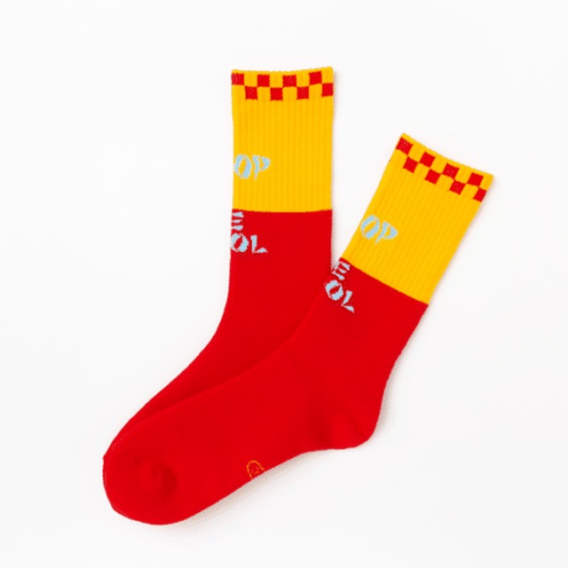Pool Socks YEL/RED