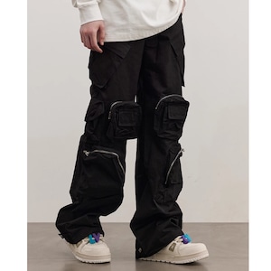 【DRIP2998】D/B Multifunctional Multi Pocket Casual Pants