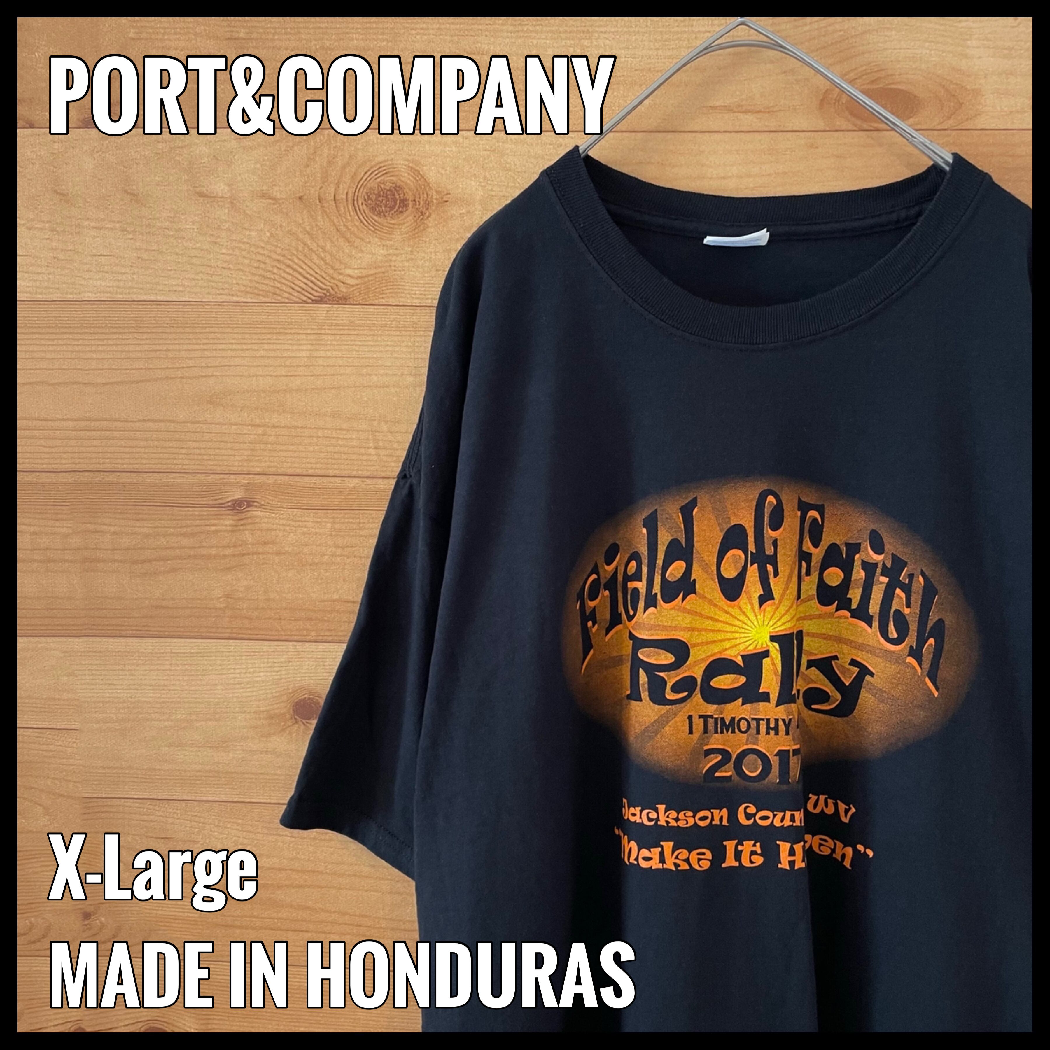 PORT&COMPANY】イベント ロゴ プリント Tシャツ Field Of Faith Rally