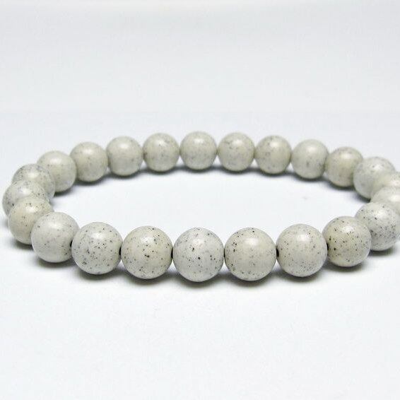 北投石 ブレスレット 9mm 一点物 メール便可 111-50321