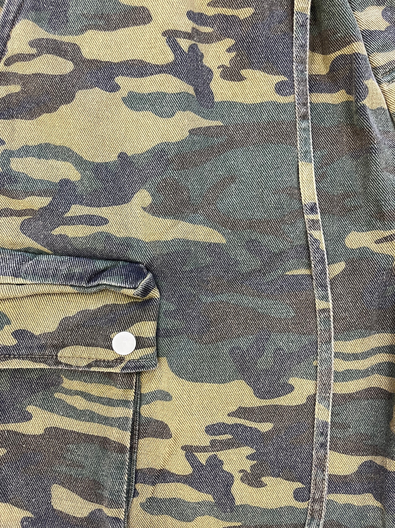 【PLANET STUDIO】camouflage mesh half pants