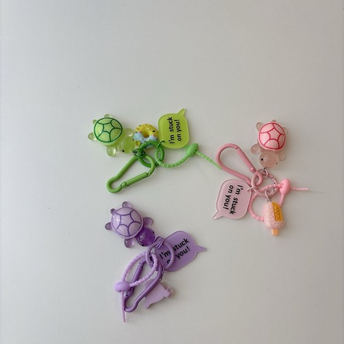 log101［取寄］lucky kame key ring 26autumn