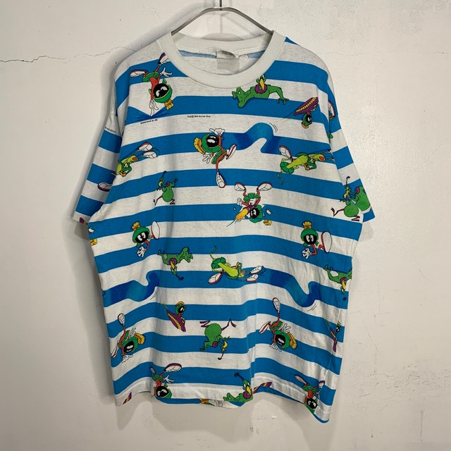 90s USA製 ルーニーテューンズ マービンザマーシャン キャラTシャツ L