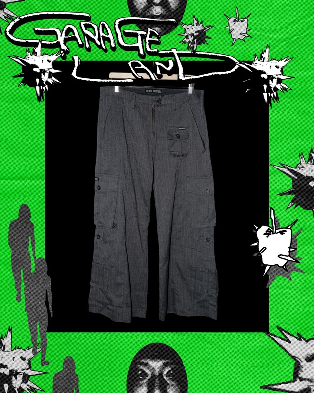 BODYBUTTER gimmick cargo pants