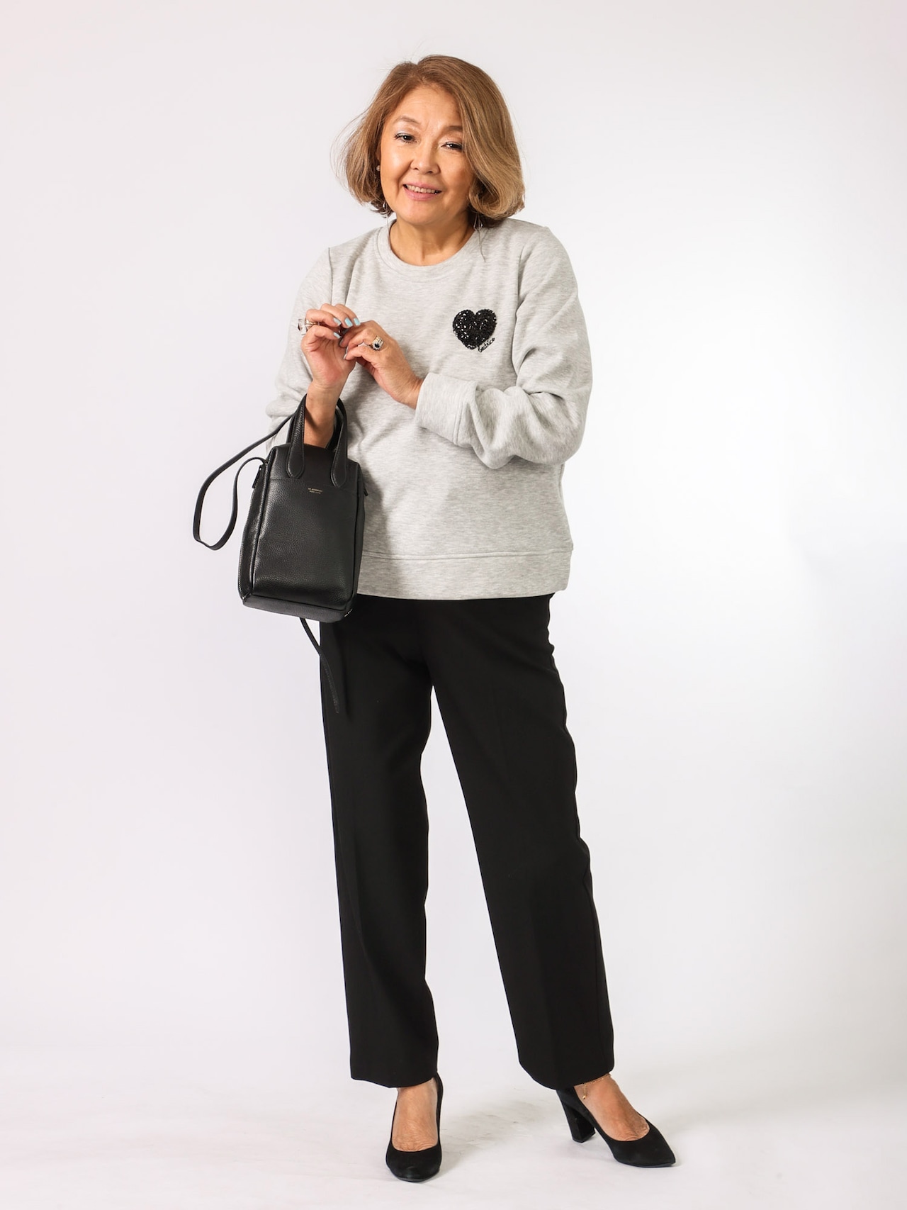 BRAHMIN(裏起毛テーパードパンツ)