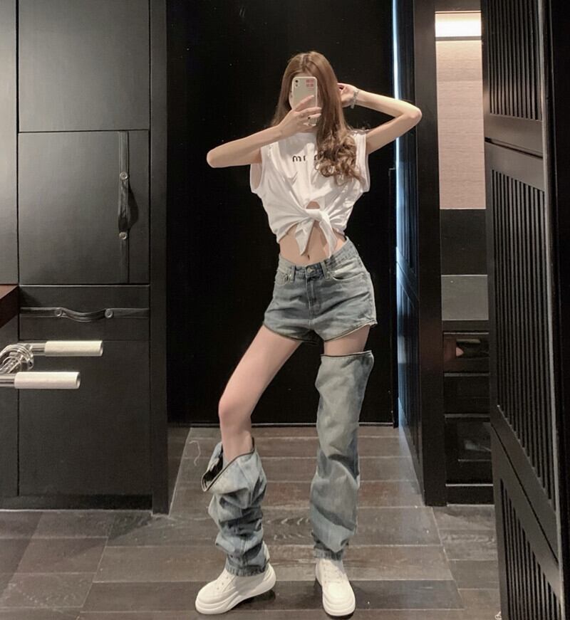 ショートノースリーブTシャツ ジッパーレディース 半袖 ハーフスリーブ クレセントシティ80666002466