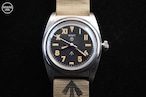 WMT WATCHES Mil-W15 Aged with Khaki Broad Arrow Strap