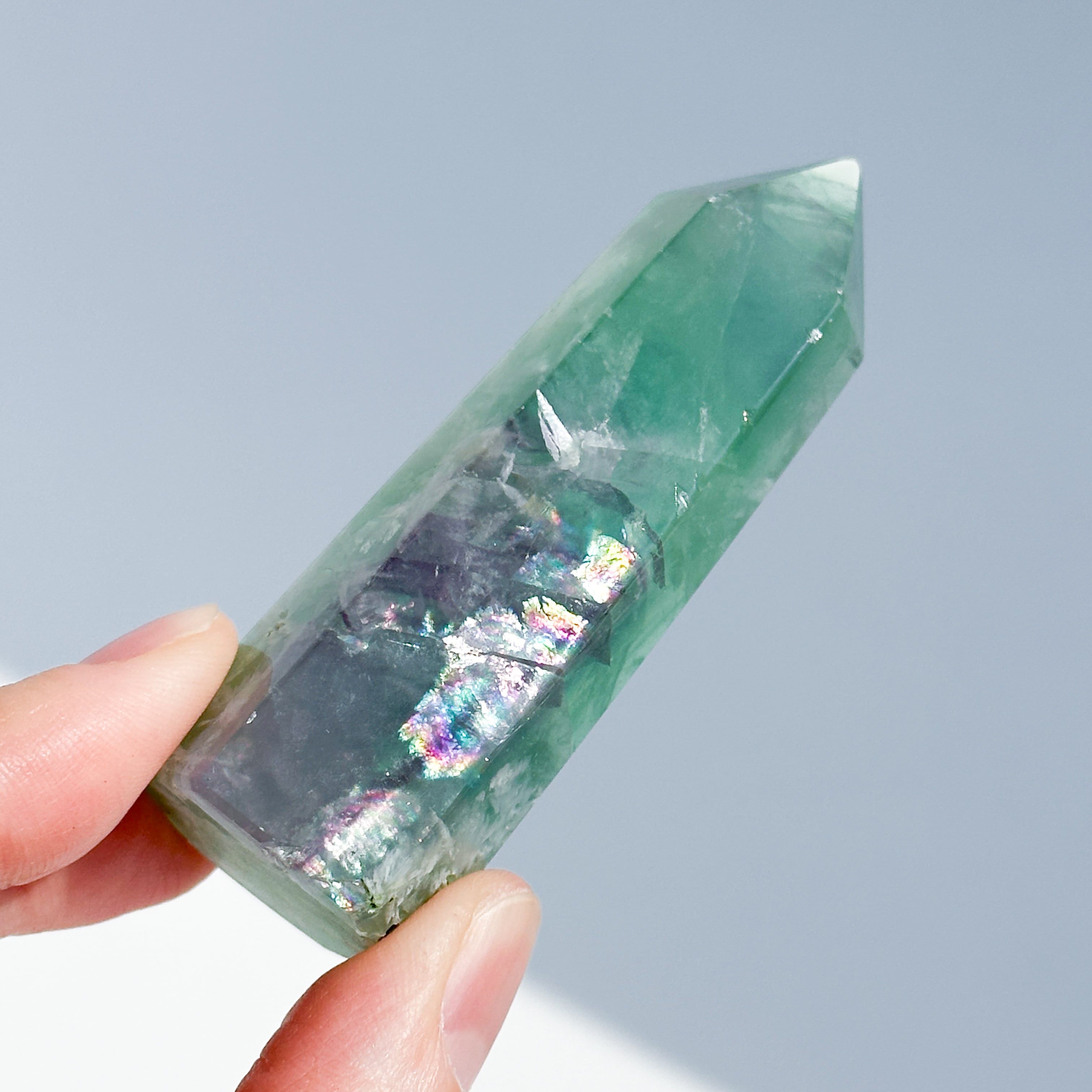 エンジェルフェザーフローライトタワー 11◇ Angel Feather Fluorite
