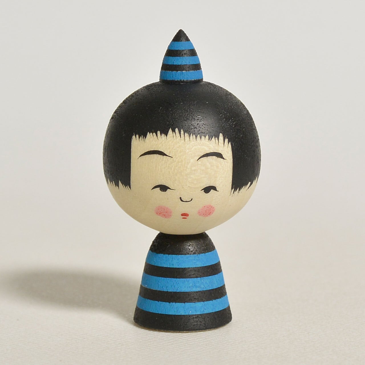 小鬼ちゃんこけし 約1.5寸 約4.5cm 鈴木明 工人（作並系）#2389