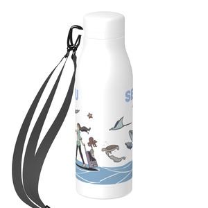 レッツ・オーシャン！-ショルダーサーモステンレスボトル(500ml)