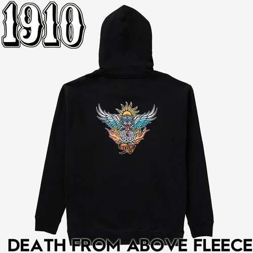 1910 ナインティーンテン DEATH FROM ABOVE PULLOVER HOODIE プルオーバーパーカー フーディ 日本代理店正規品