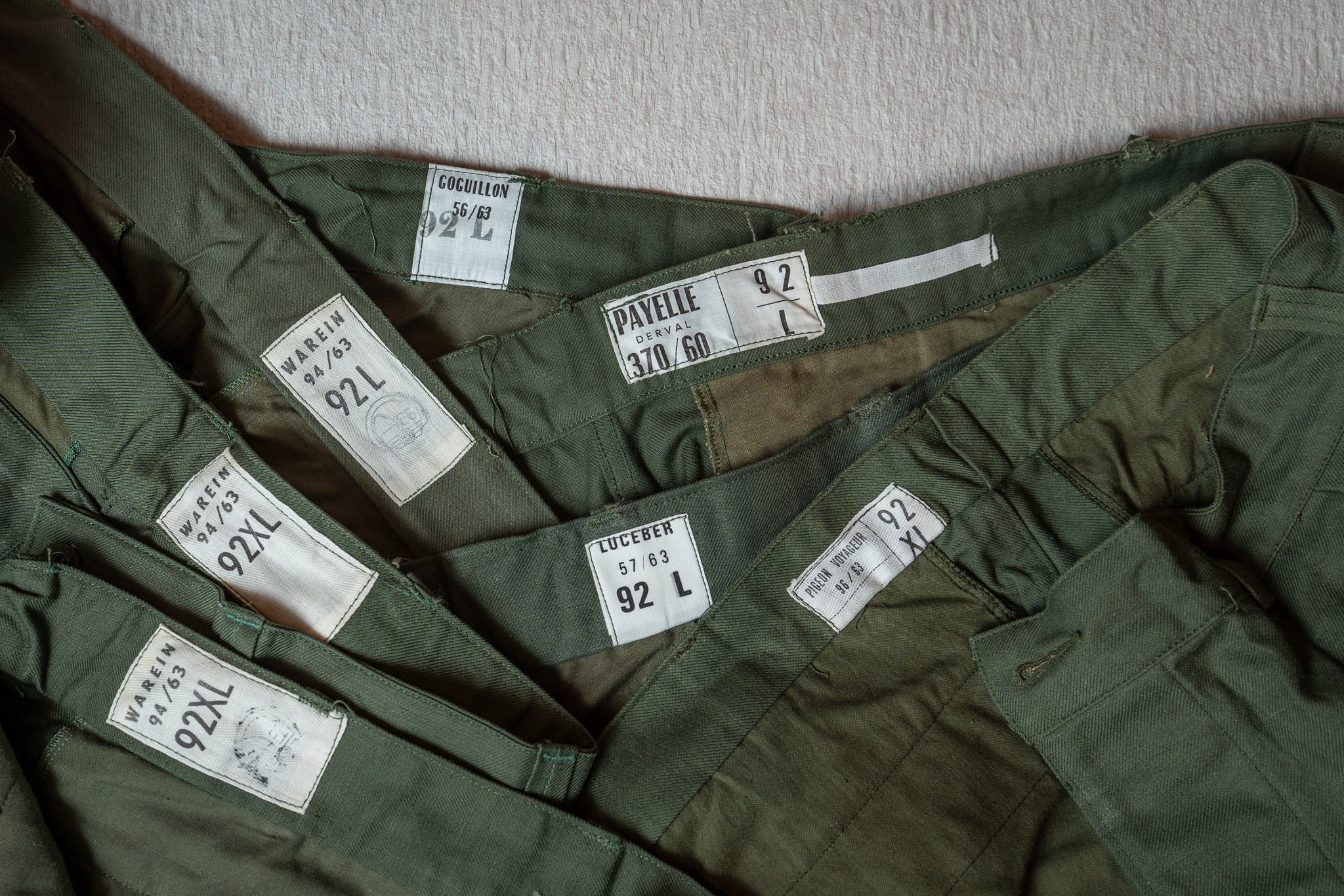 DEADSTOCK】French Air Force M-47 Trousers 実物 フランス空軍 M47