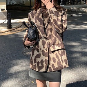 Leopard Print Jacket 501519