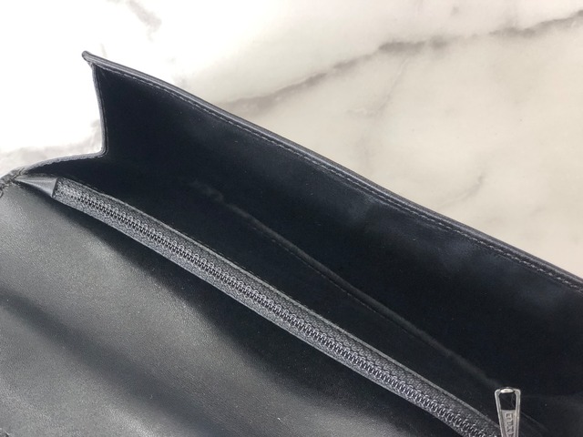 CELINE セリーヌ マカダム ブラゾン型押し 長財布 財布 ブラック vintage ヴィンテージ オールドセリーヌ Accessories az2hxs