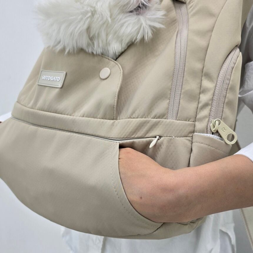 即納/予約【ritogato】voddly plus＋ front bag（ブラック） | ropet