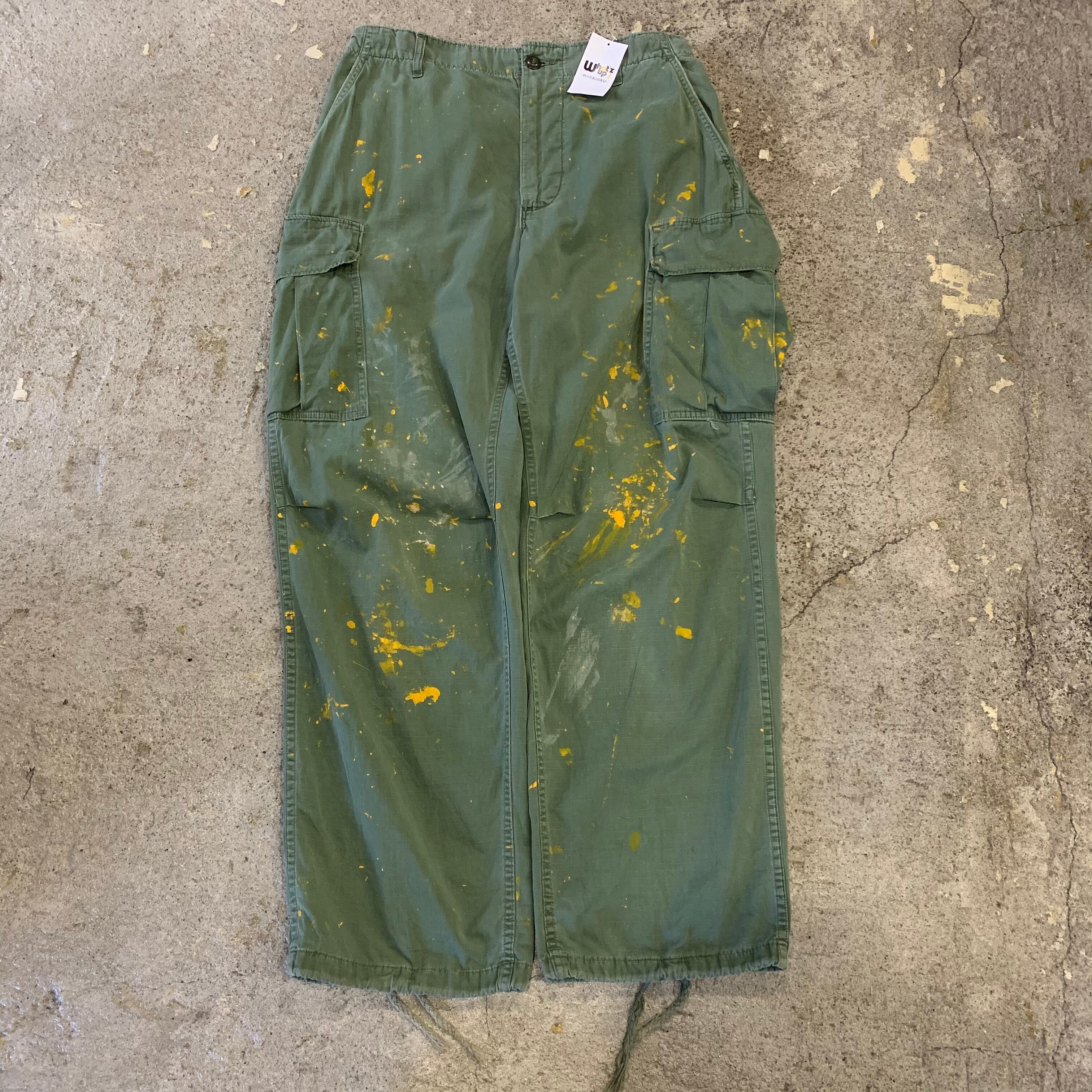 60s US ARMY jungle fatigue cargo pants | What