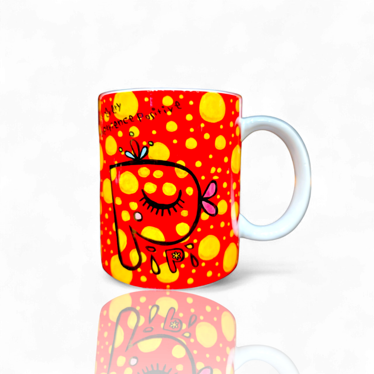 【母の日限定ラッピング付】pipi陶器マグカップ ピピ