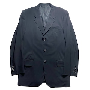 vintage PRADA black stretch fabric suits set-up