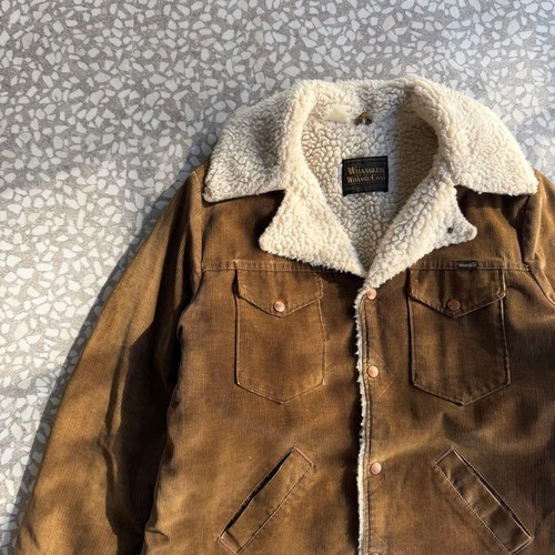 Wrangler / 70's usa製 boa ranch coat size L相当