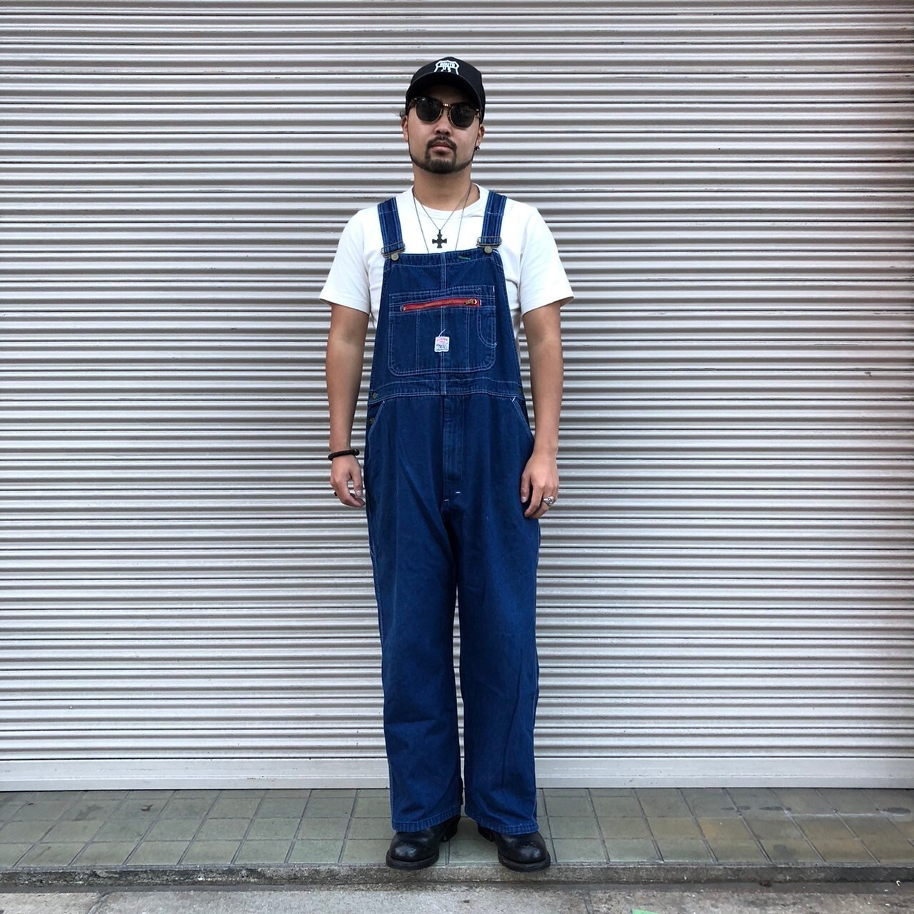 デニムオーバーオール 50s-60s pointer ポインター ローバック USA製  