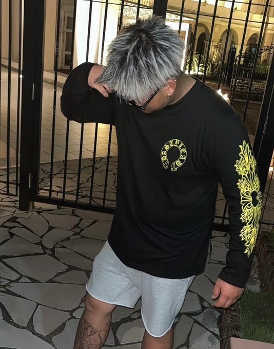 DAstyle Floral pattern Long sleeves 【YELLOW】 | DAstyle