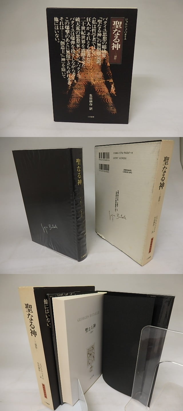 聖なる神 三部作 無削除完訳版 / ジョルジュ・バタイユ 生田耕作訳  