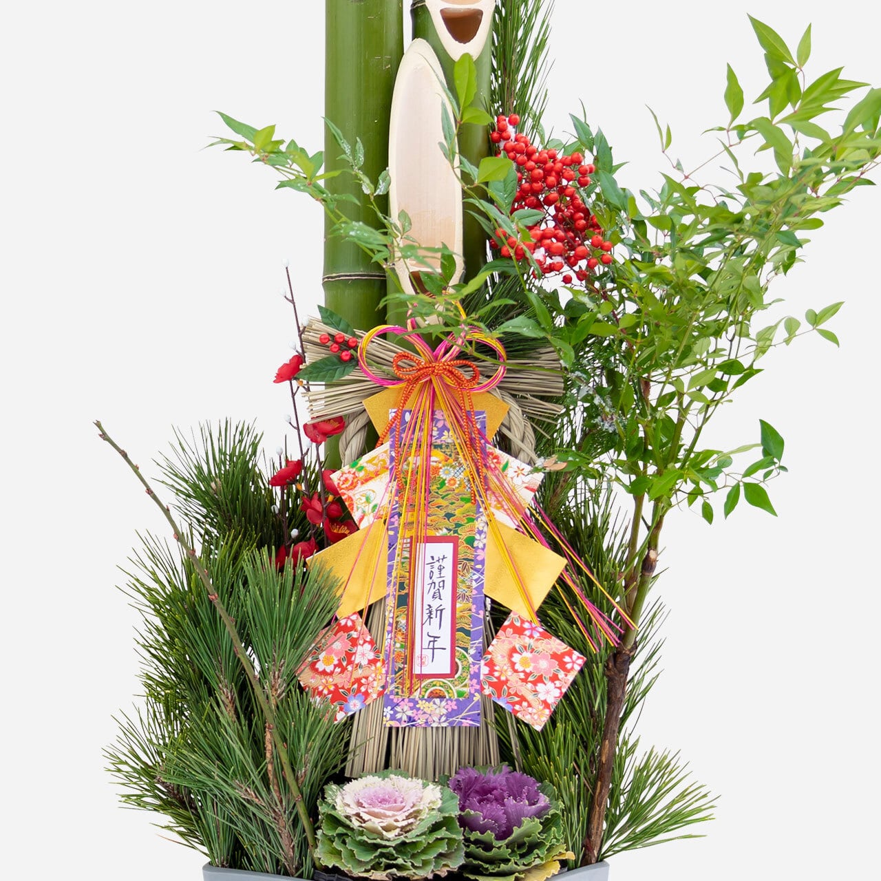 笑い竹門松 150cm（一対） | Pay ID