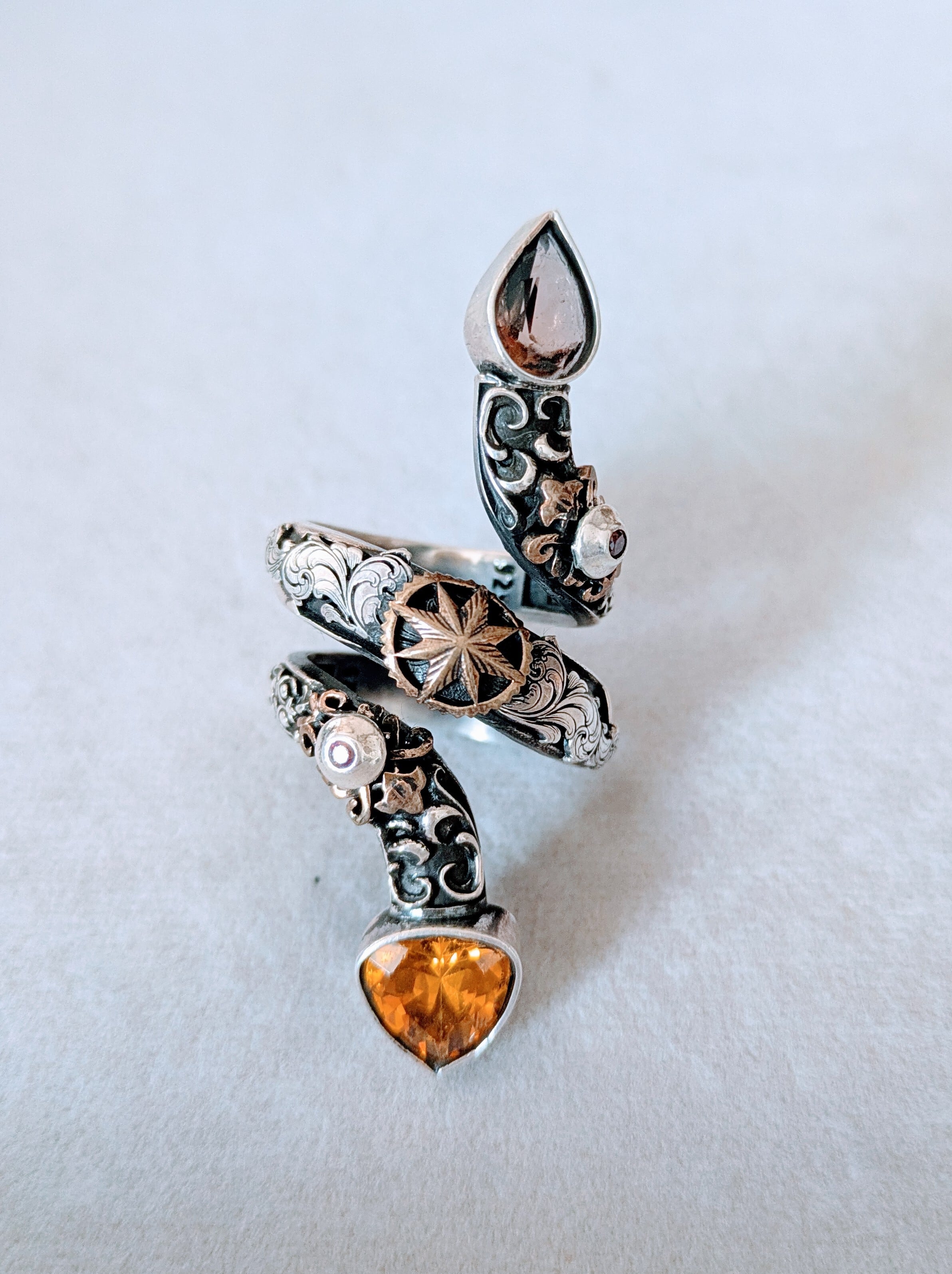 メンズ ハンドメイド リング（太陽の影）925silver | HAYAT TURKISH STYLE