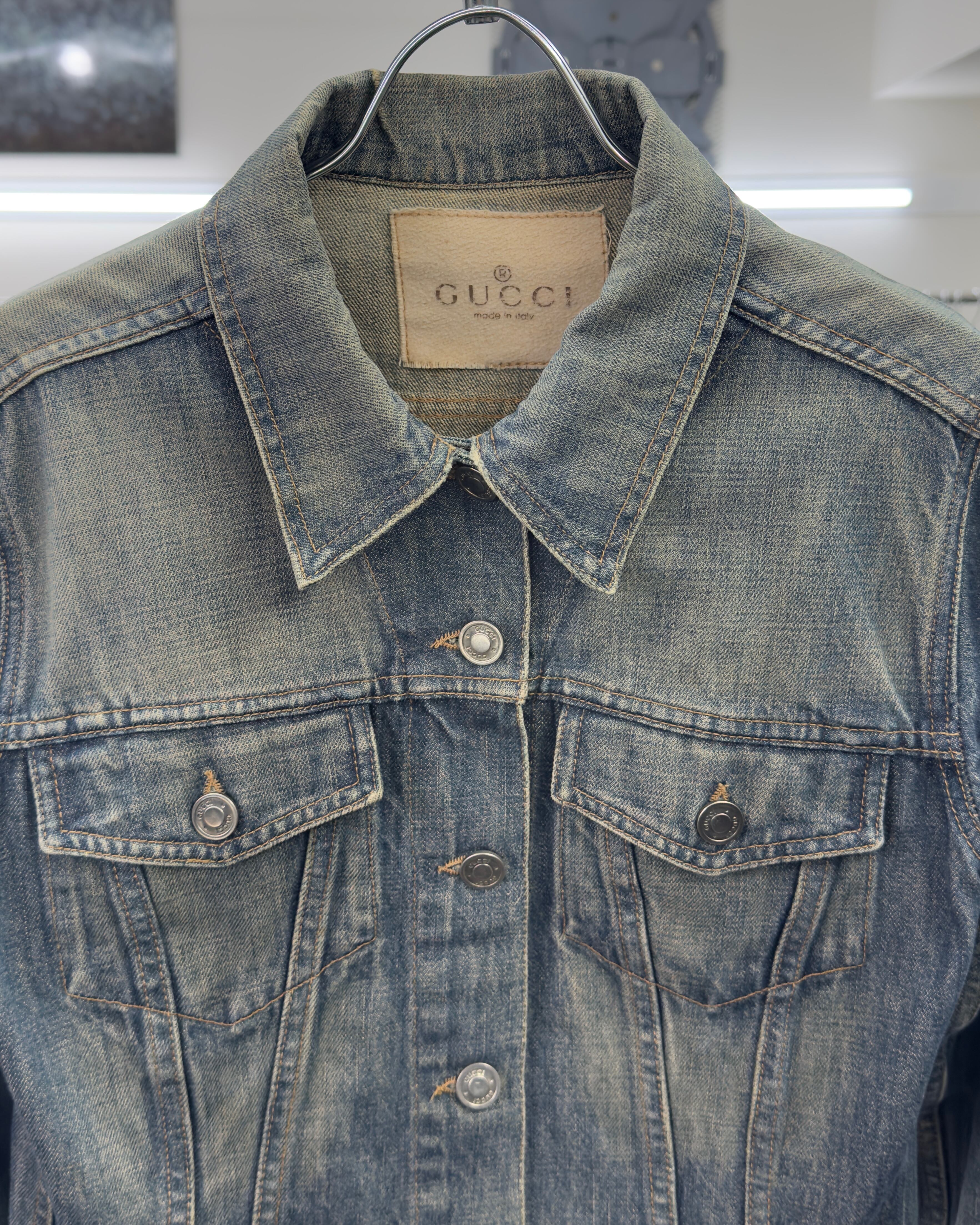 2000s GUCCI BY TOM FORD TRUCKER JACKET | ZSC