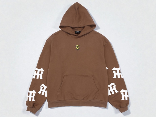 Tigers Logo　Hoodie/ Brown