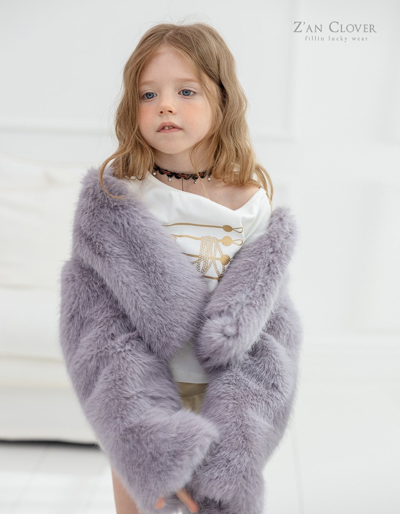 ZAN CLOVER［取寄］velour drop choker 26winter