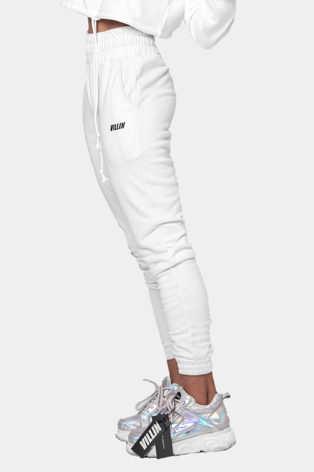 VILLIN TRACKSUIT PANTS−WHITE