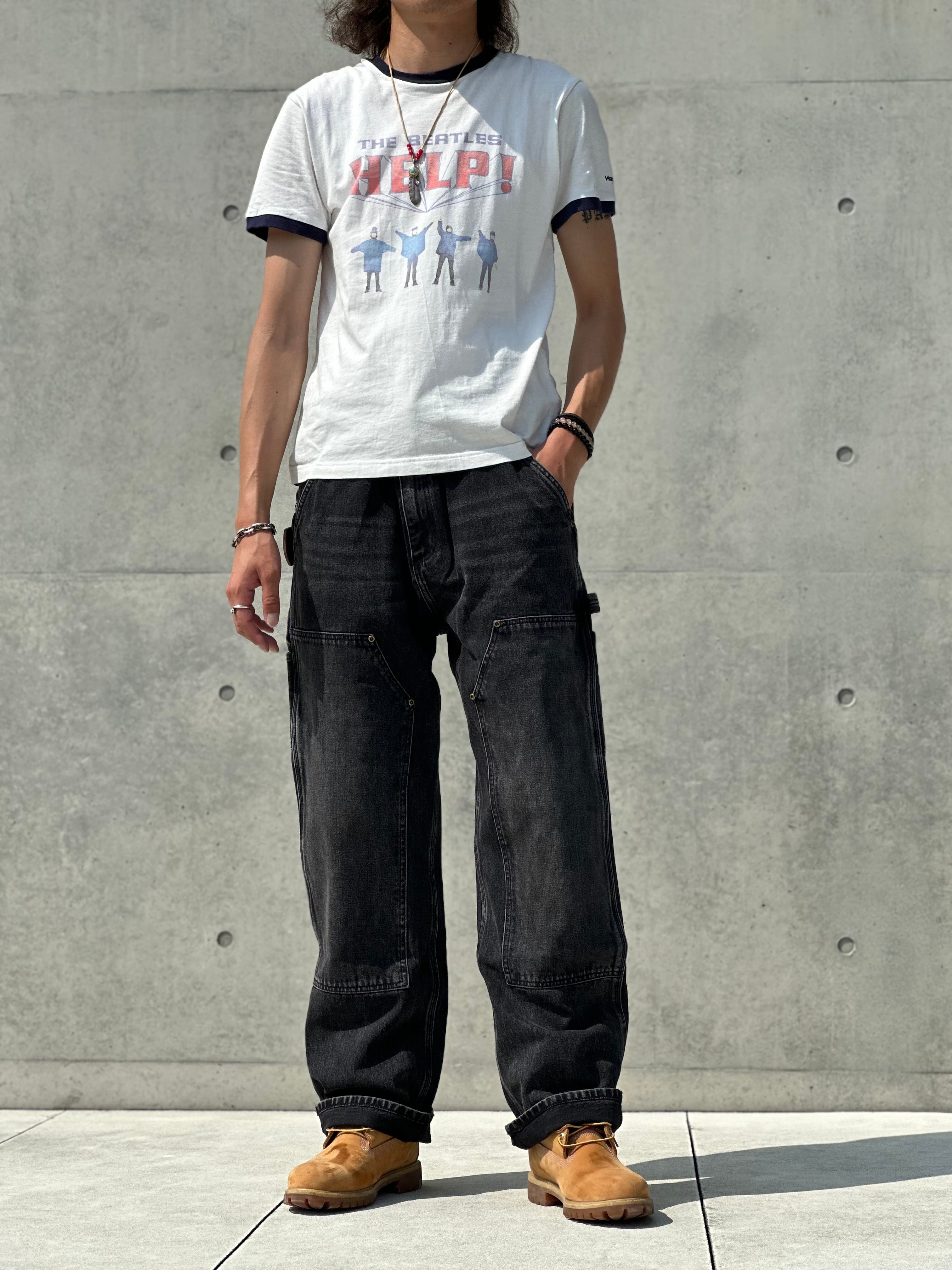 Fade Black Double Knee Pants | 【ボトムス専門店】MODE SPACE
