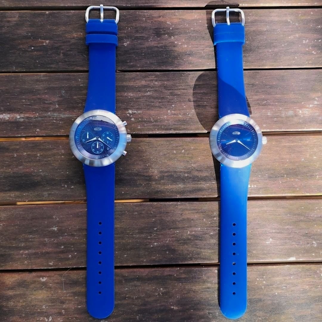 【IKEPOD アイクポッド】 DUOPOD 008 MIDNIGHT BLUE デュオポッド ／国内正規品 腕時計