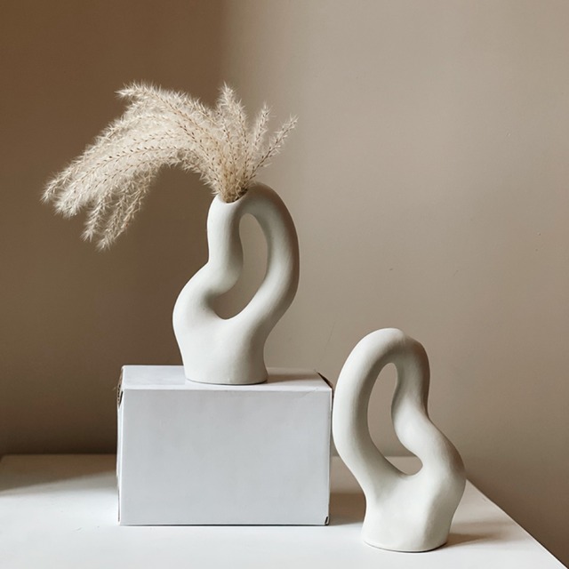 【お取り寄せ】Sculpture Ceramic Vase