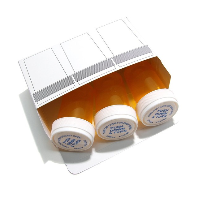 ピルケース - Medicine Pill CASE 【Medium】 3PACK (YELLOW)
